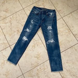 American Eagle “TomGirl” Jeans (size 4)